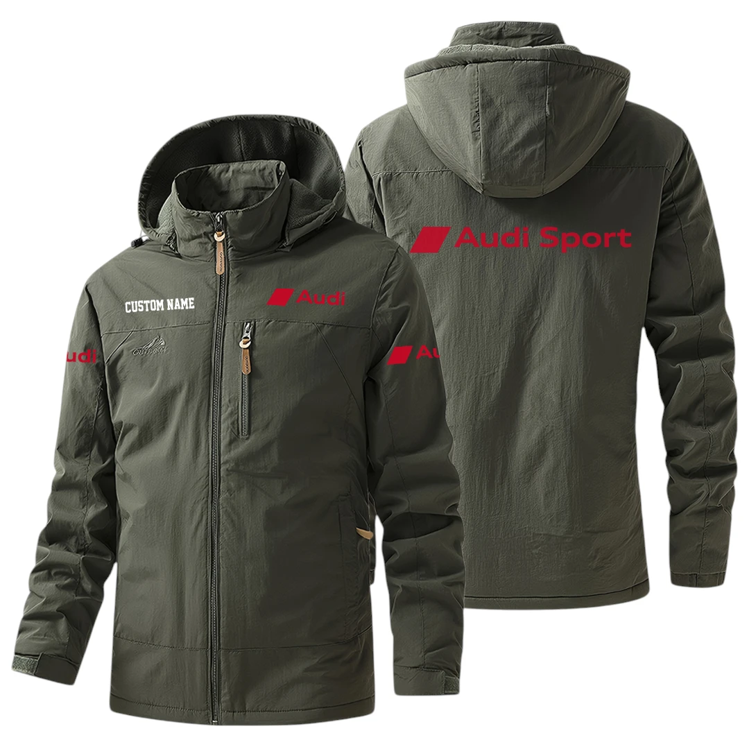 Audi Sport Windbreaker Jacket Hooded, Warm Lining Waterproof Outdoor Running Jacket For Men, Custom Name HIHI280225Y17WO88AUS Audi Sport Windbreaker Jacket Hooded, Warm Lining Waterproof Outdoor Running Jacket For Men, Custom Name HIHI280225Y17WO88AUS