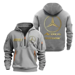 Actros Half Zip Hoodie, Sports Hooded Multi-Pockets, Custom Name TN0030325Y25QZ2HCT1ACT
