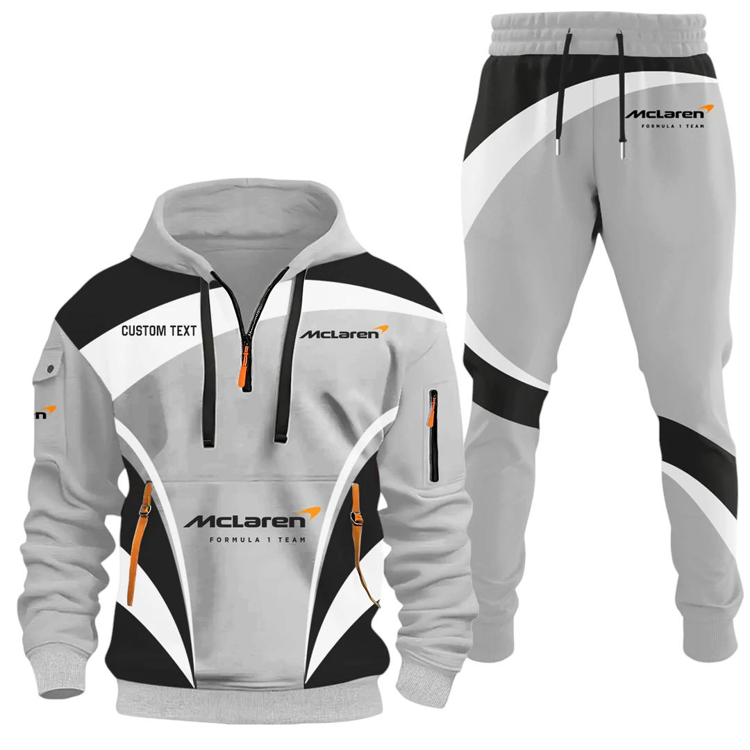 McLaren Racing Limited Half Zip Hoodie x Long Pants Set All-over Print, Custom Name HIDI110325Y26QZ3HMRL McLaren Racing Limited Half Zip Hoodie x Long Pants Set All-over Print, Custom Name HIDI110325Y26QZ3HMRL