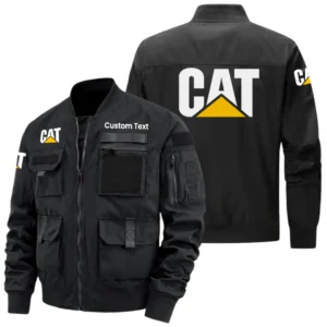 Caterpillar Exclusive Logo Jacket x Baseball Collar Style Multiple Pockets Men’s Hiking Outdoor Jacket Custom Name HIHI150325Y40JCXCAT