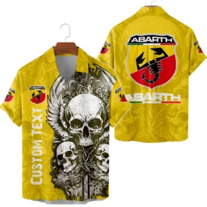 Abarth Button Up Hawaiian Shirt All-over Print Trending This Summer TN130325Y7HWCT2ABA