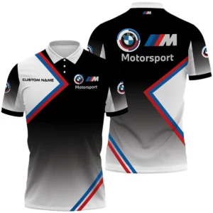 BMW M Motorsport Racing Polo Shirt All Over Print Gift For Sports Fans, Custom Name HIHI020425Y3PLBMM