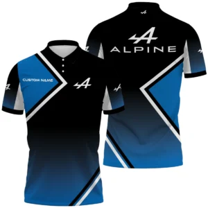 Alpine Polo Shirt All Over Print Gift For Sports Fans, Custom Name HIHI030425Y3PLALP