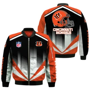 Cincinnati Bengals Bomber Jacket All Over Prints Custom Name