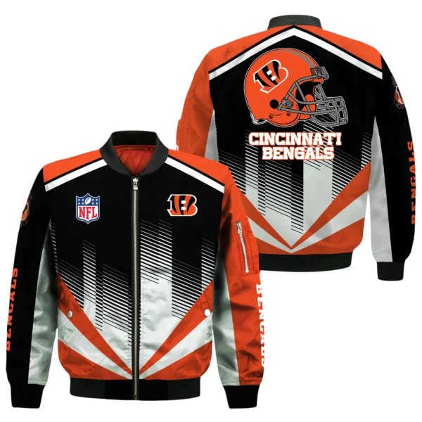Cincinnati Bengals Bomber Jacket All Over Prints Custom Name