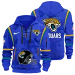 Jacksonville Jaguars Half Zip Hoodie All Over Prints Custom Text