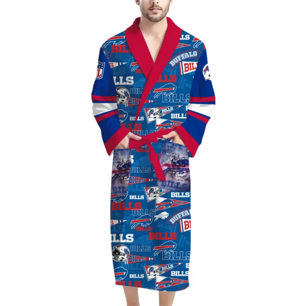Buffalo Bills Unisex Bathrobes, Gift for Fans 2027