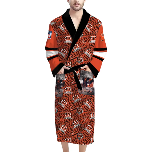 Cincinnati Bengals Unisex Bathrobes, Gift for Fans 2027