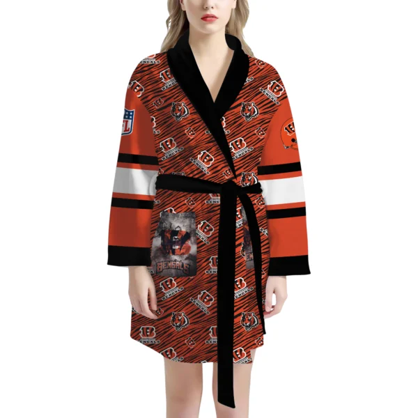 Cincinnati Bengals Unisex Bathrobes, Gift for Fans 2027
