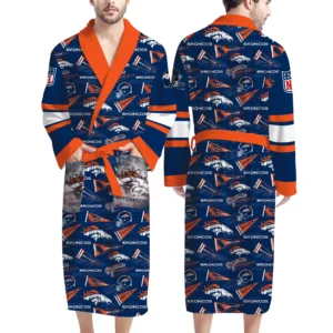 Denver Broncos Unisex Bathrobes, Gift for Fans 2027