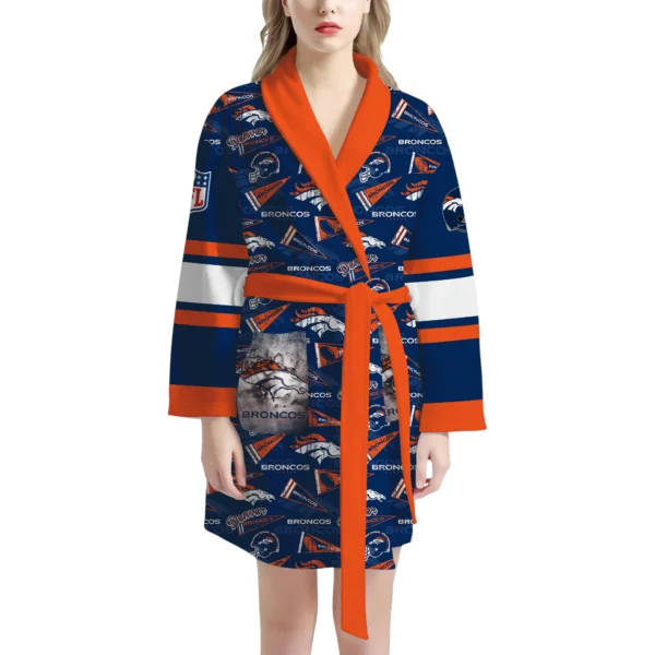 Denver Broncos Unisex Bathrobes, Gift for Fans 2027
