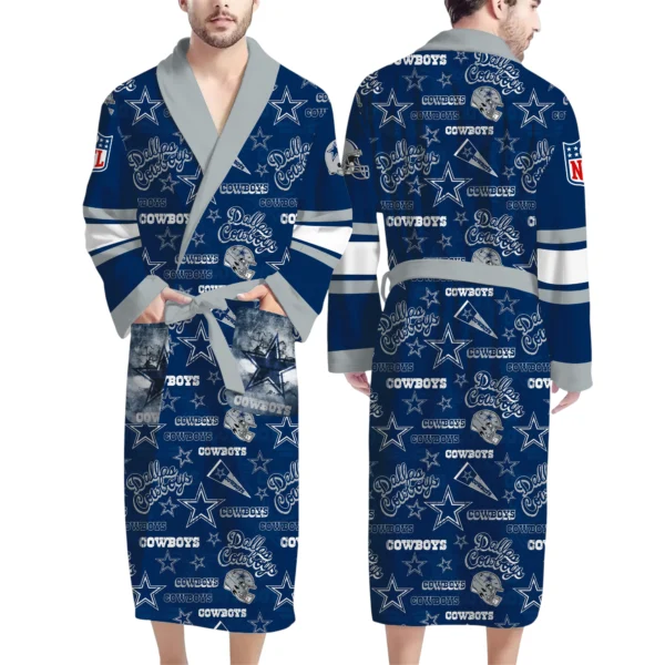 Dallas Cowboys Unisex Bathrobes, Gift for Fans 2027