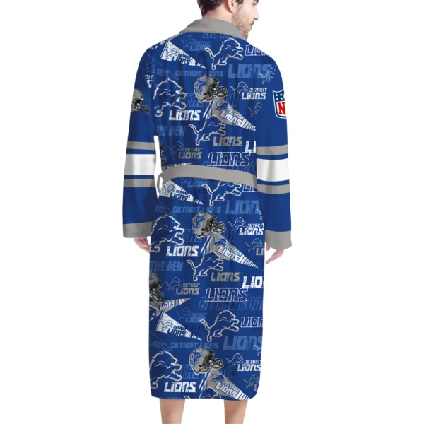 Detroit Lions Unisex Bathrobes, Gift for Fans 2027
