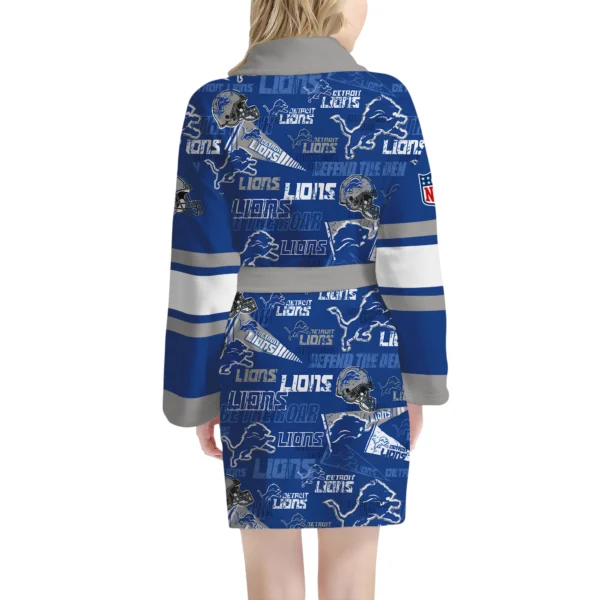 Detroit Lions Unisex Bathrobes, Gift for Fans 2027
