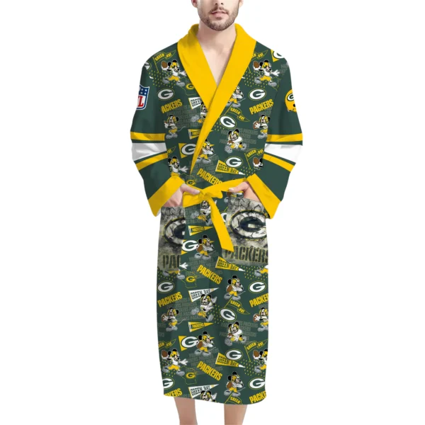 Green Bay Packers Unisex Bathrobes, Gift for Fans 2027