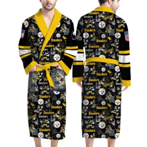Pittsburgh Steelers Unisex Bathrobes, Gift for Fans 2027