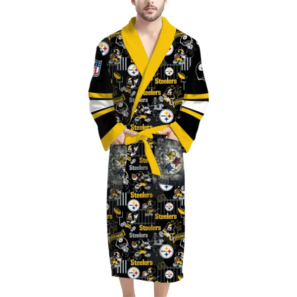 Pittsburgh Steelers Unisex Bathrobes, Gift for Fans 2027