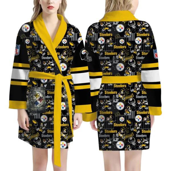 Pittsburgh Steelers Unisex Bathrobes, Gift for Fans 2027