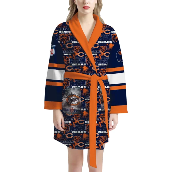 Chicago Bears Unisex Bathrobes, Gift for Fans 2027
