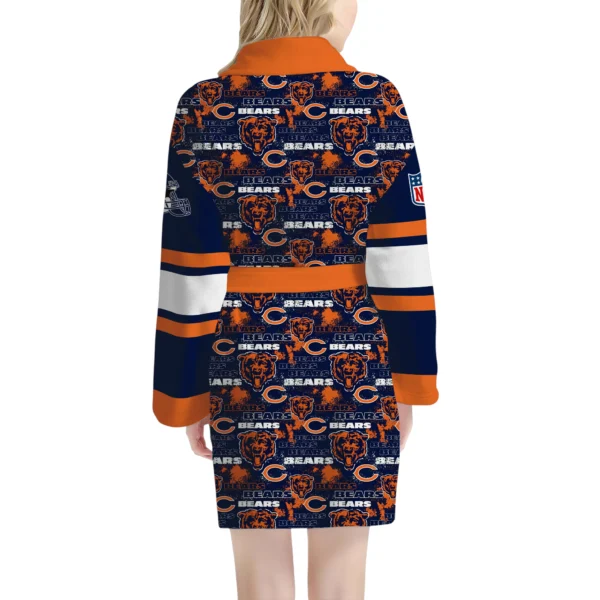 Chicago Bears Unisex Bathrobes, Gift for Fans 2027