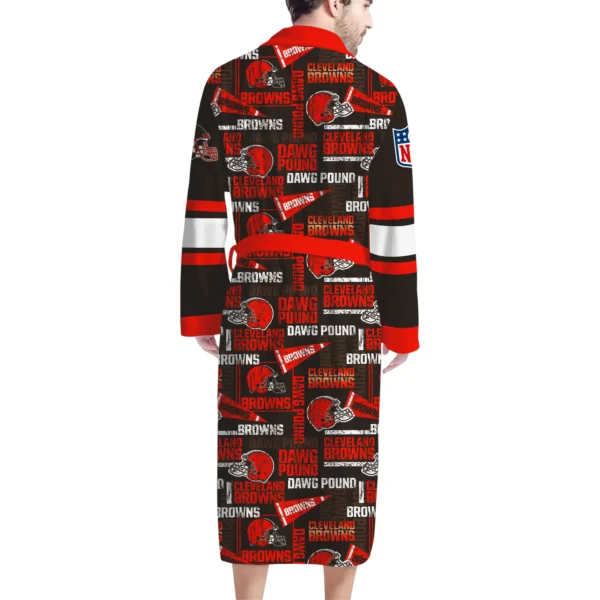 Cleveland Browns Unisex Bathrobes, Gift for Fans 2027