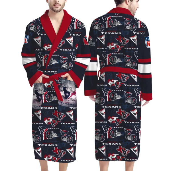 Houston Texans Unisex Bathrobes, Gift for Fans 2027