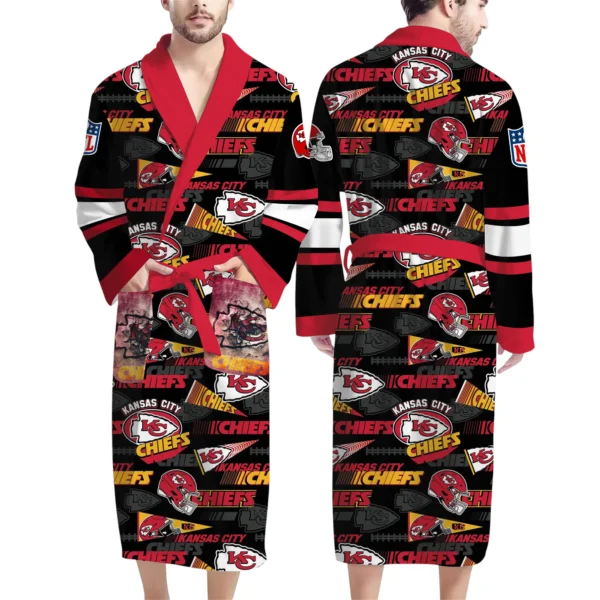 Kansas City Chiefs Unisex Bathrobes, Gift for Fans 2027