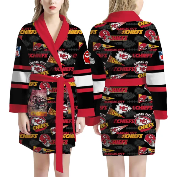 Kansas City Chiefs Unisex Bathrobes, Gift for Fans 2027