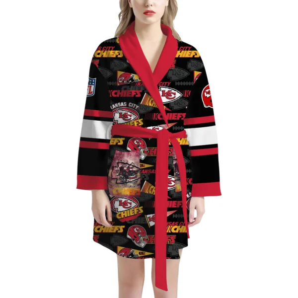 Kansas City Chiefs Unisex Bathrobes, Gift for Fans 2027