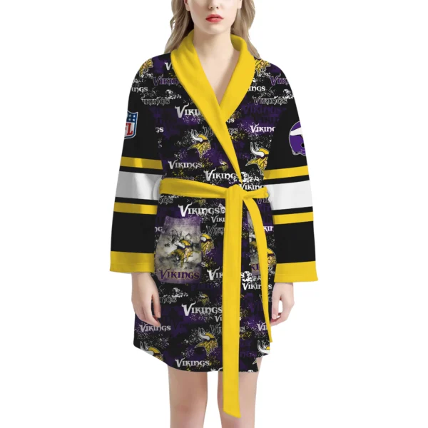 Minnesota Vikings Unisex Bathrobes, Gift for Fans 2027