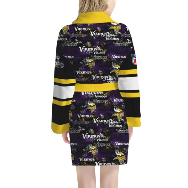 Minnesota Vikings Unisex Bathrobes, Gift for Fans 2027