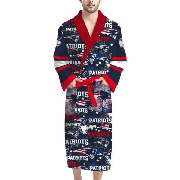 New England Patriots Unisex Bathrobes, Gift for Fans 2027