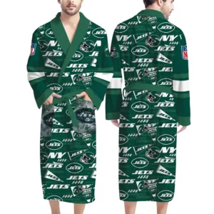 New York Jets Unisex Bathrobes, Gift for Fans 2027