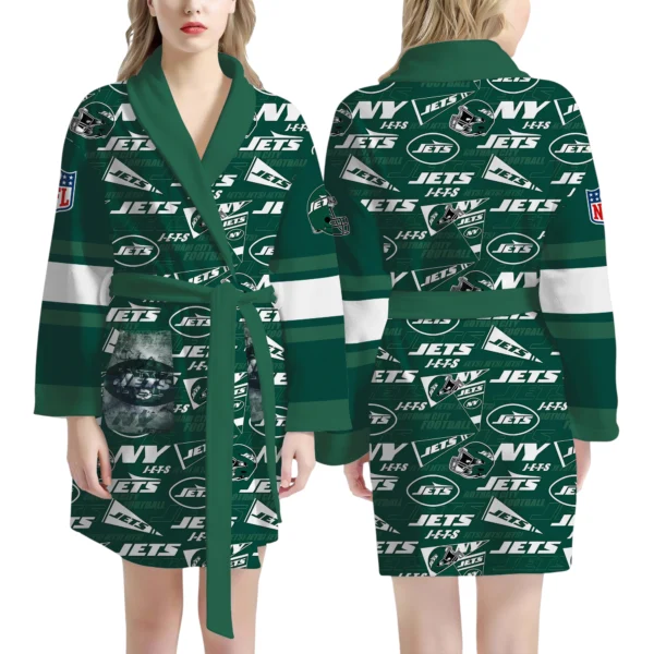 New York Jets Unisex Bathrobes, Gift for Fans 2027