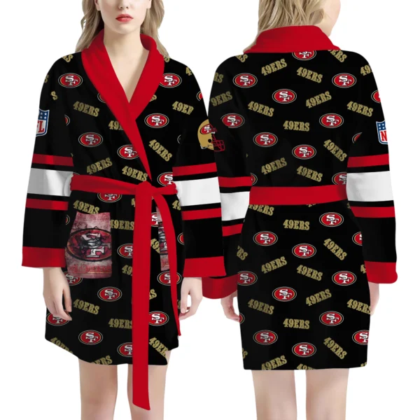 San Francisco 49ers Unisex Bathrobes, Gift for Fans 2027