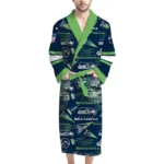 Seattle Seahawks Unisex Bathrobes, Gift for Fans 2027