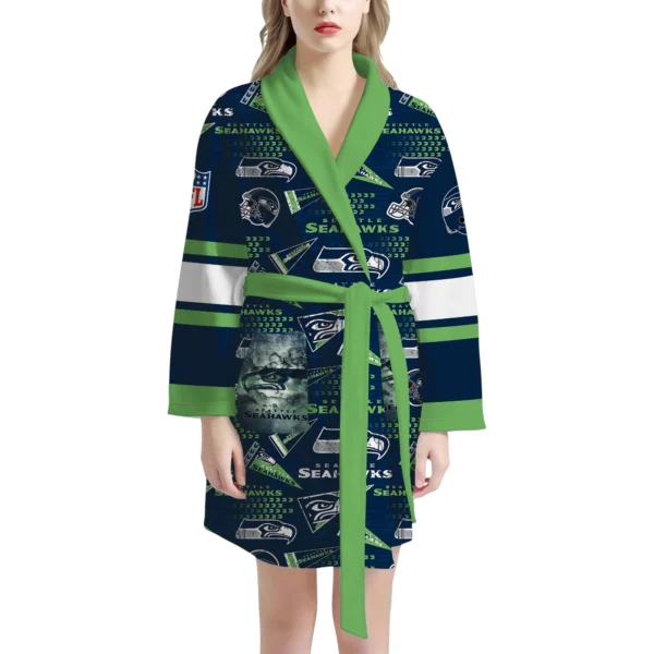 Seattle Seahawks Unisex Bathrobes, Gift for Fans 2027