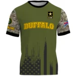 Buffalo Bills T-Shirt x U.S. Army 250th Celebration Night Game Limited Personalize Name