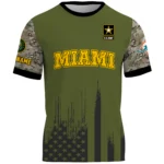 Miami Dolphins T-Shirt x U.S. Army 250th Celebration Night Game Limited Personalize Name