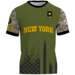 New York Giants xT-Shirt x U.S. Army 250th Celebration Night Game Limited Personalize Name