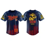 Minnesota Twins x USMC 250th Anniversay 3D Baseball Jersey Limited 2026 Custom Name & Number