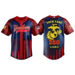 New York Yankees x USMC 250th Birthday 3D Baseball Jersey Limited 2026 Custom Your Name