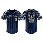 Boston Red Sox x US Navy 250th Birthday 3D Baseball Jersey Limited 2026