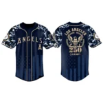 Los Angeles Angels x US Navy 250th Birthday 3D Baseball Jersey Limited 2026