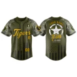 Detroit Tigers x US Army 250th Birthday 3D Baseball Jersey Limited 2026 Custom Name & Number