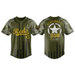 Cincinnati Reds x US Army 250th Birthday 3D Baseball Jersey Limited 2026