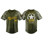 Miami Marlins x US Army 250th Birthday 3D Baseball Jersey Limited 2026