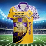 Minnesota Vikings 3D Hawaiian Shirt 2026 Limited Custom Name