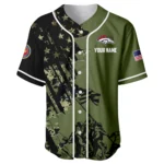 Denver Broncos x USMC Veteran 3D Baseball Jersey Limited 2026 Custom Your Name
