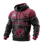 Arizona Cardinals Pullover Hoodie Waffle Knit Color Options